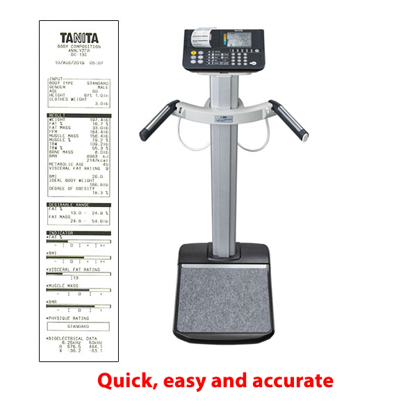 Body Fat Analyzer, Model Name/Number: NC-BCA-114, Maximum Weight Capacity:  180 kg